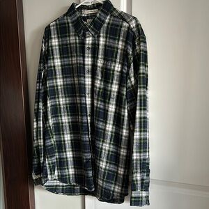 LL bean men’s large traditional fit flannel